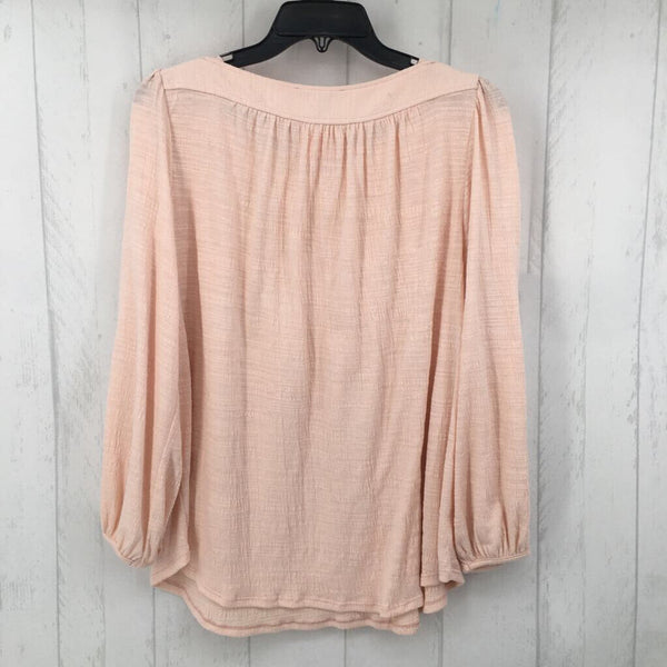 XL 3/4 slv boat neck top