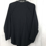 XL Gauzy button down l/s top