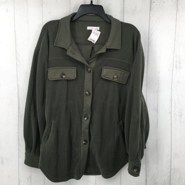 XL Button down l/s top