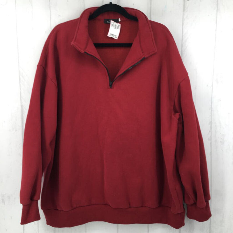 2XL Half-zip pullover