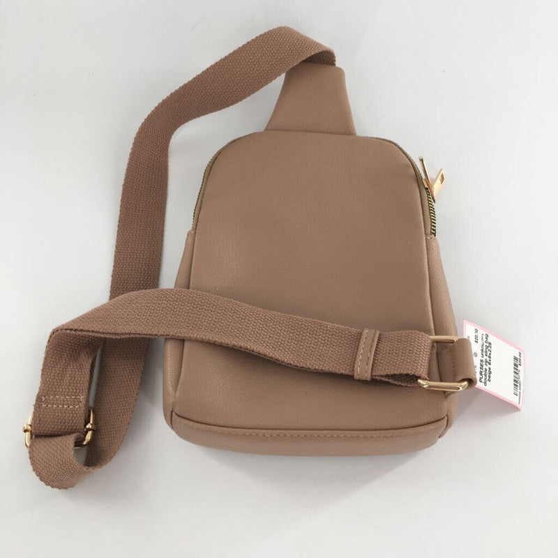 double zip sling bag