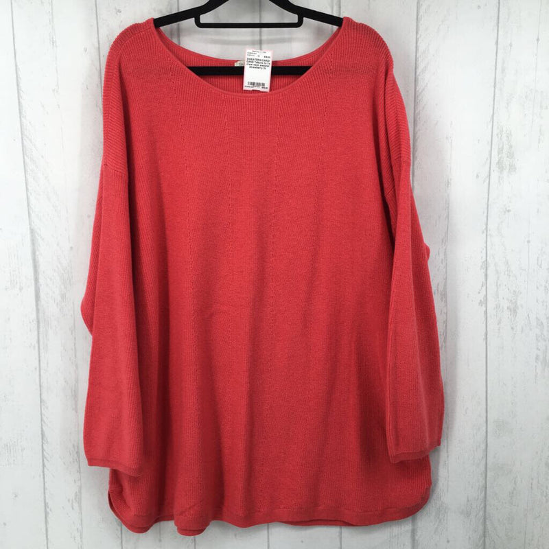 3x l/s crew neck sweater