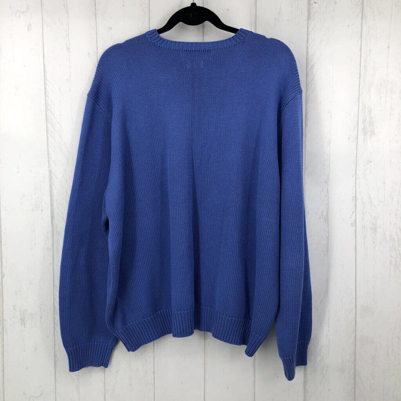 XXL l/s v-neck sweater