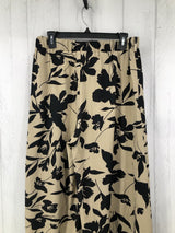 XL flo print wide leg pants