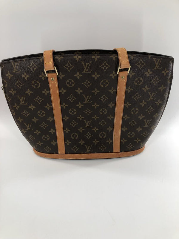 monogram tote