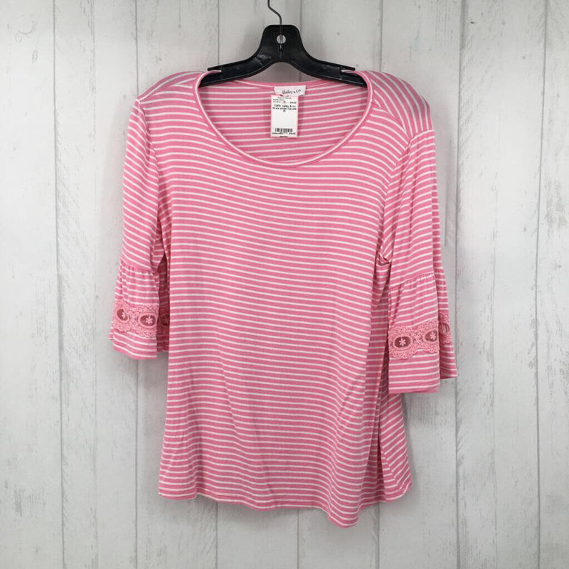 M s/s stripe top