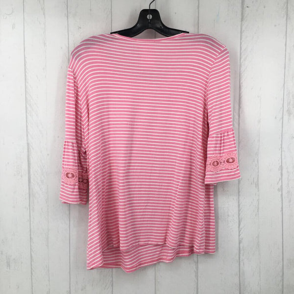 M s/s stripe top