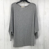 S Waffle knit dolman slv top