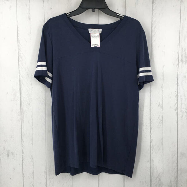 XL s/s v-neck top