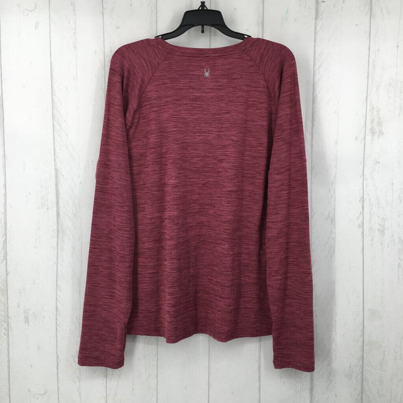 XL l/s marled top