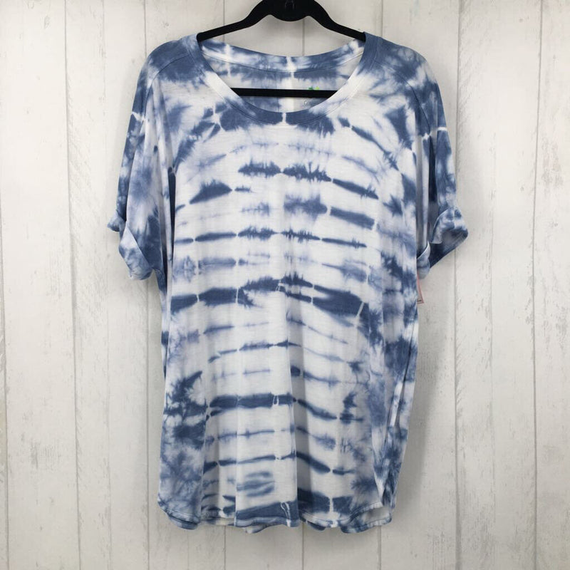 XXL s/s tie-dye top