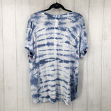 XXL s/s tie-dye top