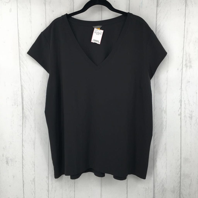 2xl s/s v-neck top