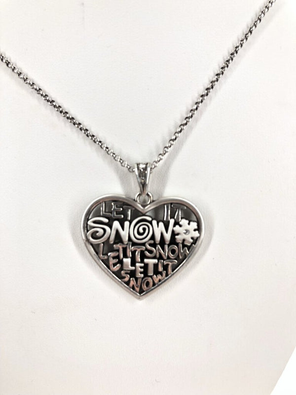 Brighton let it snow necklace 10"