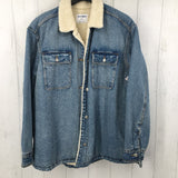 XL Sherpa lined jean jacket