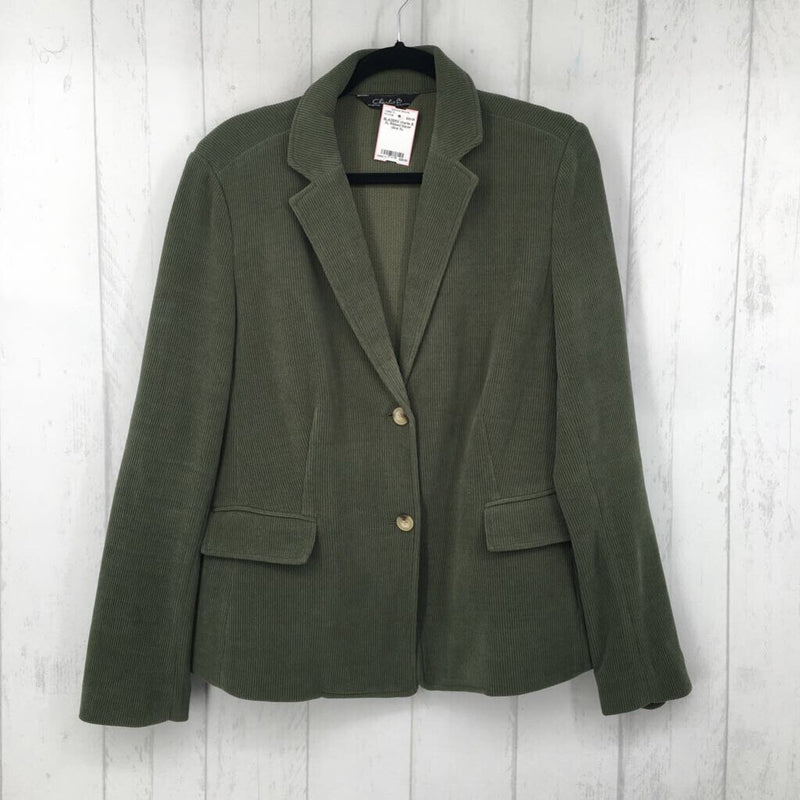 XL Ribbed blazer