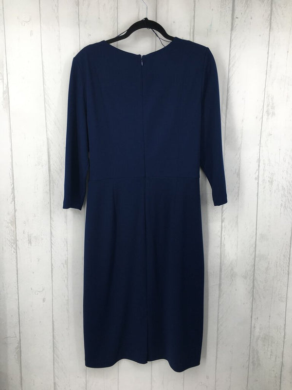 16 Tie front 3/4 slv dress