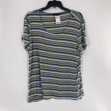 XL Striped s/s tee