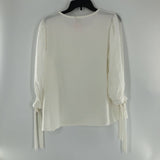 R23 L Semi sheer 3/4 slv top