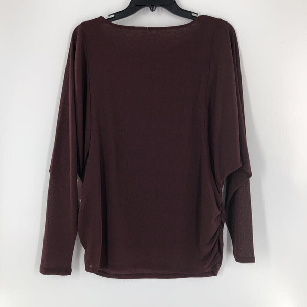 R60 XL Ruched dolman top