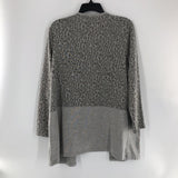 2(L) Anima print cardi