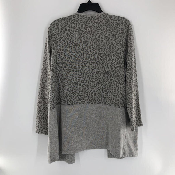 2(L) Anima print cardi