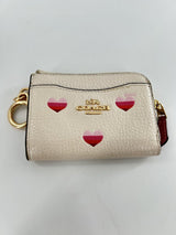 heart pebbled coin purse