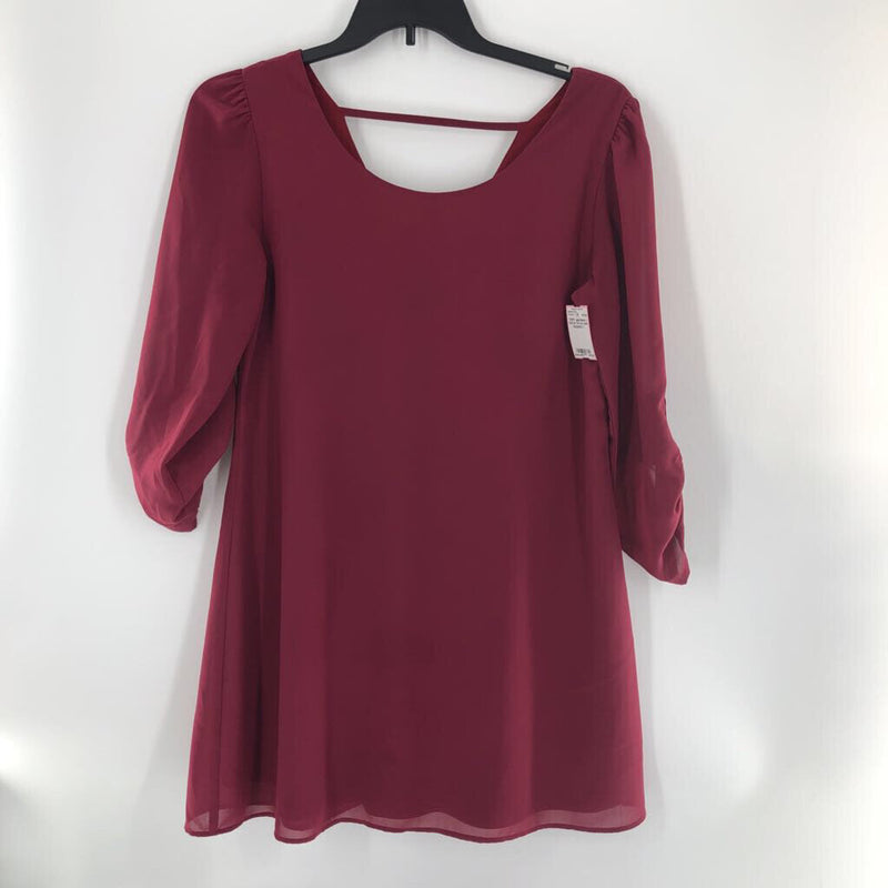 L Chiffon 3/4 slv tunic