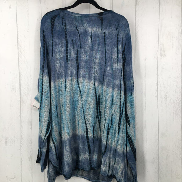 3X Tie dye l/s top