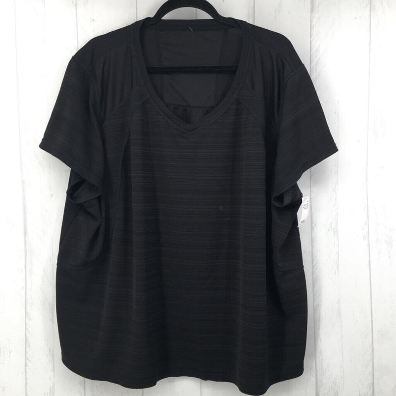 3X V-neck s/s tee