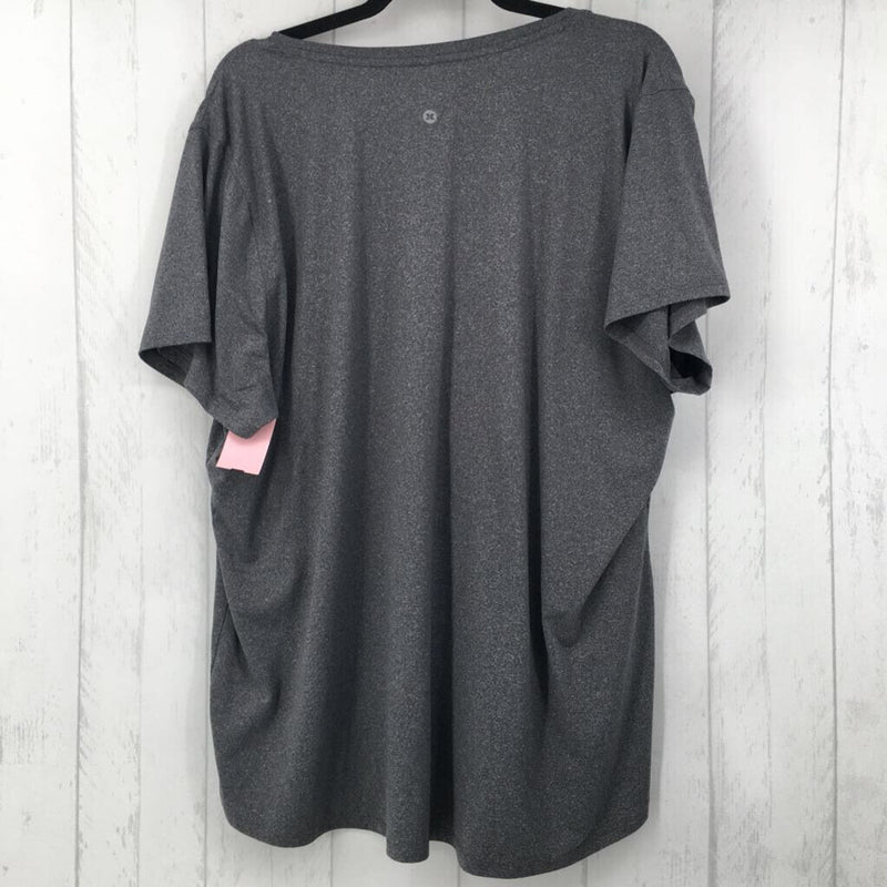 3X V-neck s/s tee