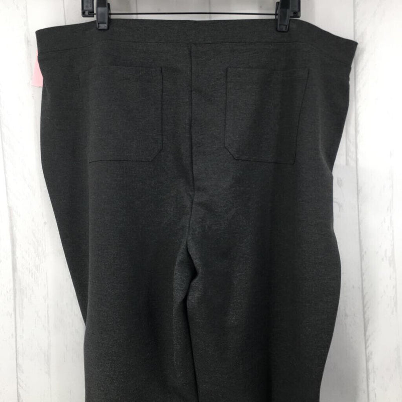 2X Pull on wide leg pants