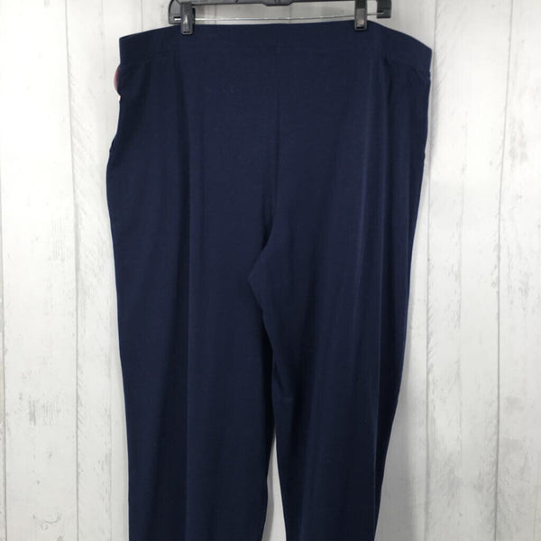 2X Wide leg pull on pant