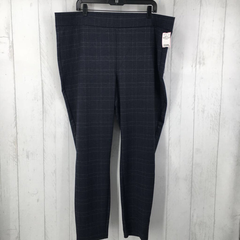 20w Plaid pull on pants