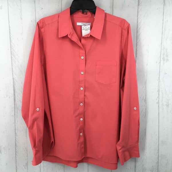 18 Button down l/s top