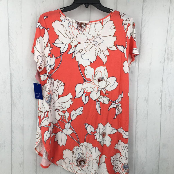 M Flo print s/s top