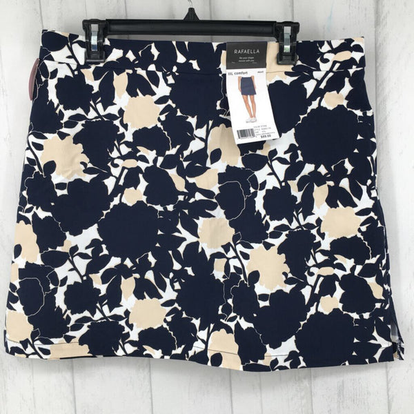 R59 XXL Flo print skort