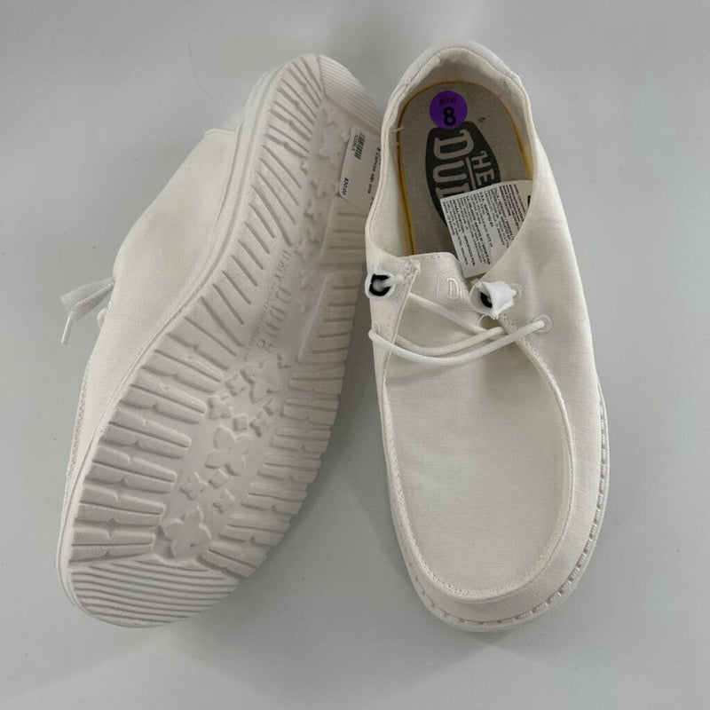 8 Canvas slip ons