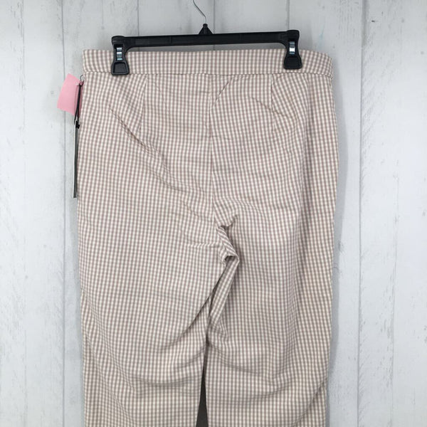 8 check pull on pants