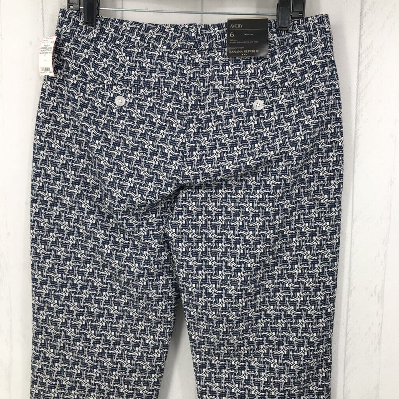 R70 6 mid rise print pants