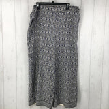 R78 2x wide leg print pants