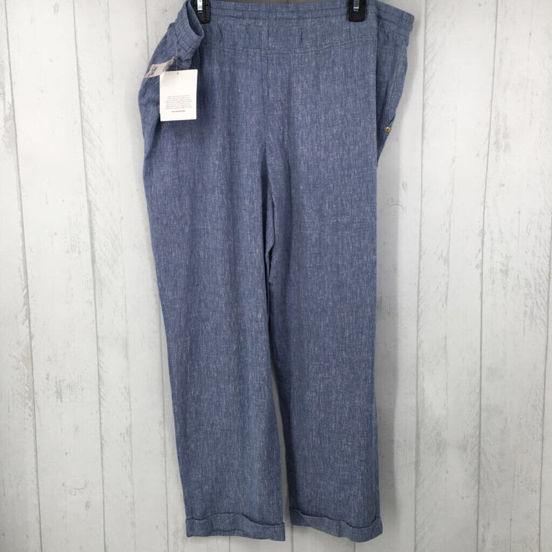 R80 XL linen drawstring pants