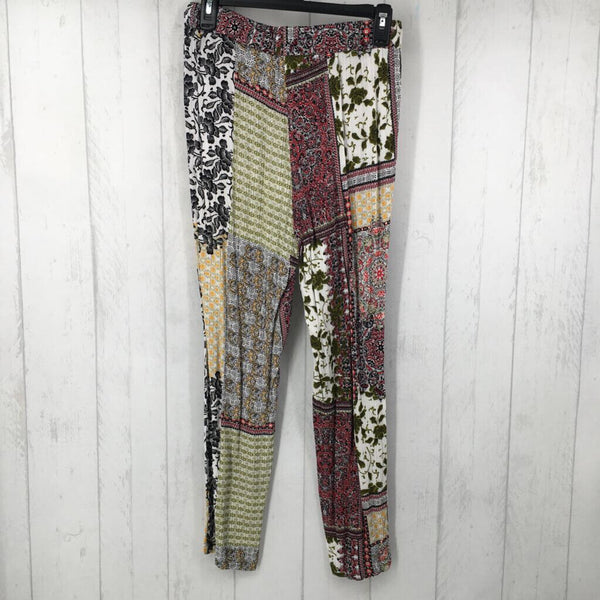 L Printed pull on pants