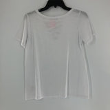 S Criss cross s/s tee