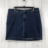 16 Jean skort