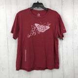 XL Butterfly graphic s/s tee