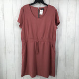 XL Elastic waist s/s dress