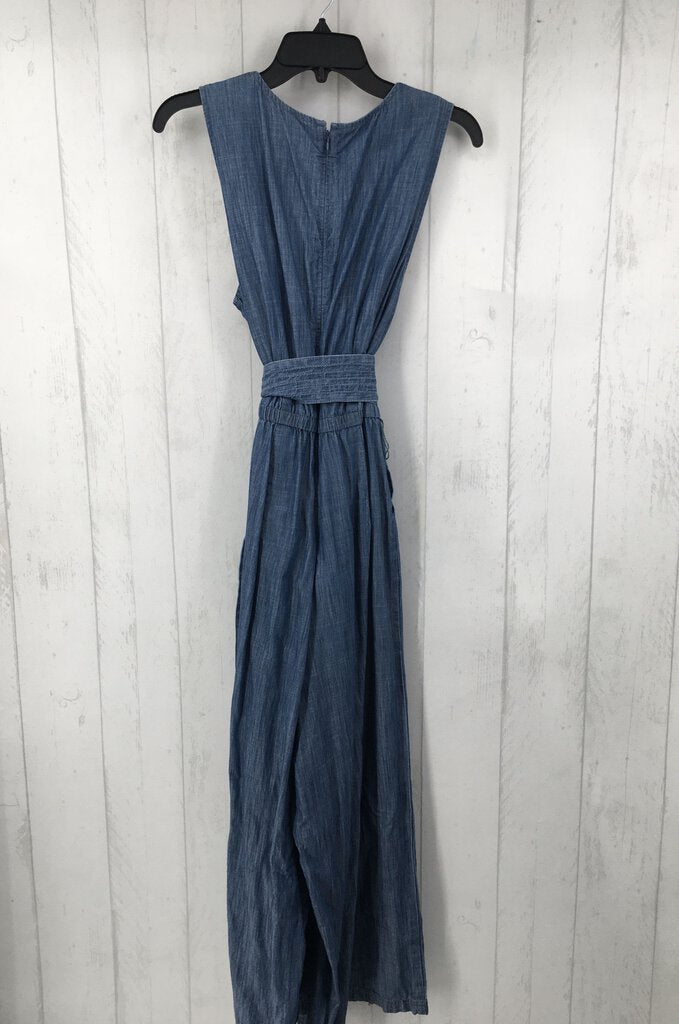 14 Denim jumpsuit slvls