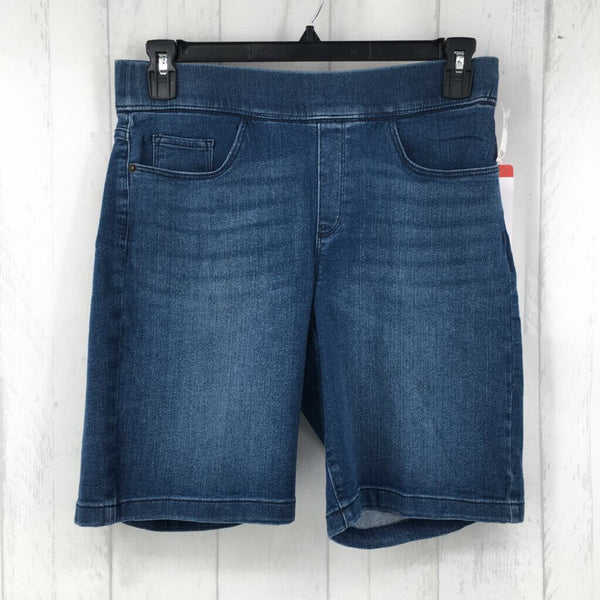 M Pull on denim shorts