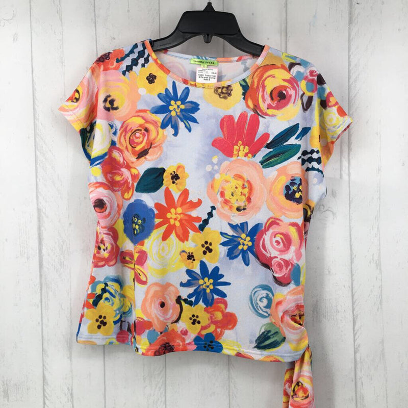 S Flo print s/s top